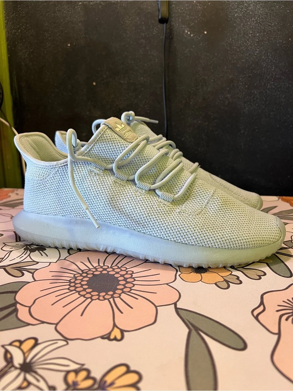adidas Light Mint Green Men's Athletic Sneakers item# 71